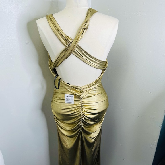 Gold dress size large - Picture 4 of 9